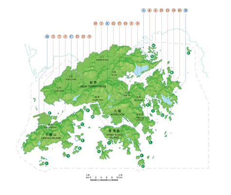 香港地理圖 三陽水箱精
